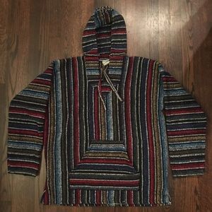 Mens ‘Mexican Blanket’ Hooded Sweatshirt
